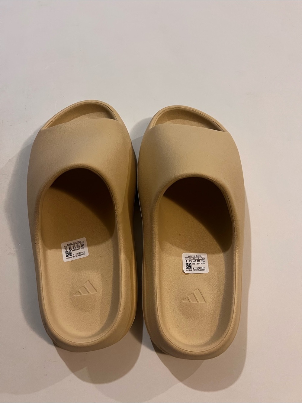 adidas Slide Sandals in Tan - Picture 5 of 5